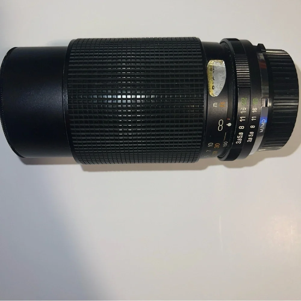 Spiratone Asanuma F=70mm-150mm Camera Lens Vintage Black Preowned Untested!!